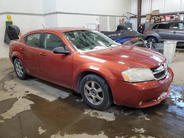 1B3LC56R08N236736 - 2008 DODGE AVENGER SXT ORANGE photo 4