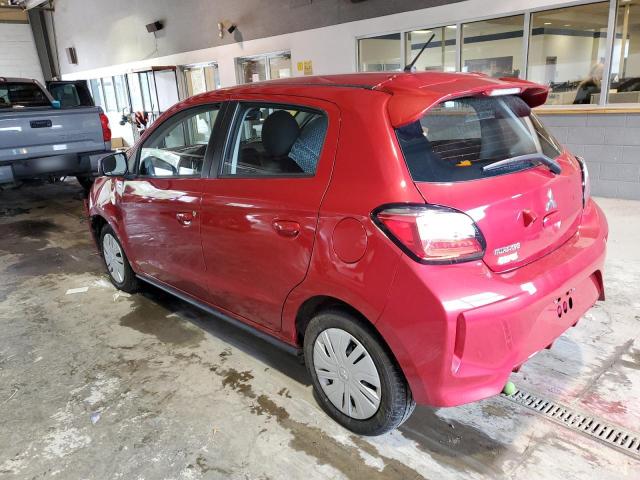 ML32AUHJ7MH009251 - 2021 MITSUBISHI MIRAGE ES RED photo 2