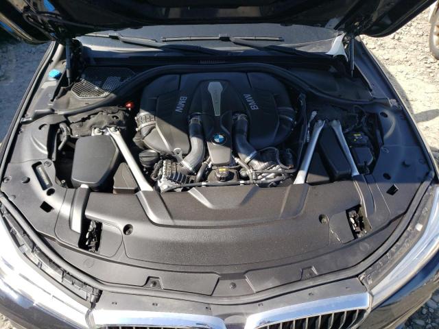 WBA7F2C56KB240299 - 2019 BMW 750 XI BLACK photo 11