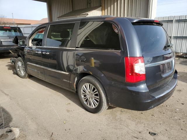2C4RC1CG1DR650867 - 2013 CHRYSLER TOWN & COU TOURING L CHARCOAL photo 2