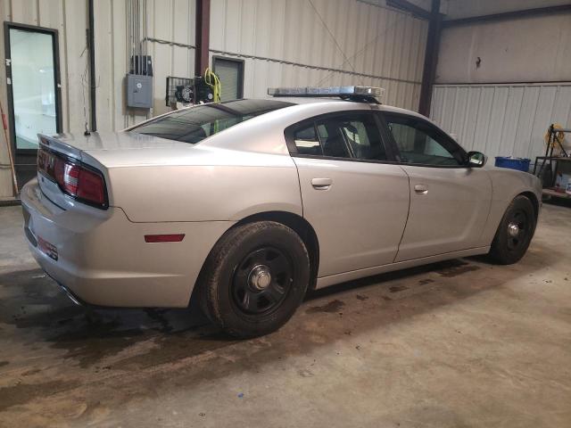 2C3CDXAGXCH305340 - 2012 DODGE CHARGER POLICE SILVER photo 3