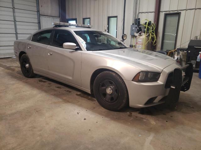 2C3CDXAGXCH305340 - 2012 DODGE CHARGER POLICE SILVER photo 4