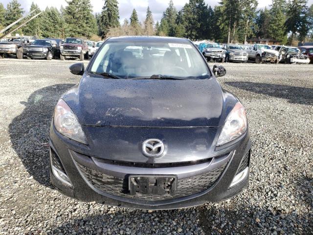 JM1BL1H63A1137086 - 2010 MAZDA 3 S BLACK photo 5