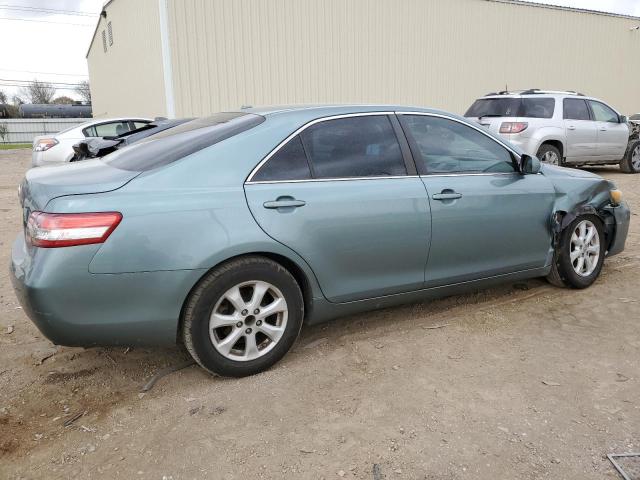 4T1BF3EK6BU702947 - 2011 TOYOTA CAMRY BASE GREEN photo 3