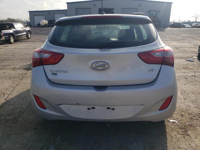 KMHD35LH8HU383080 - 2017 HYUNDAI ELANTRA GT SILVER photo 6