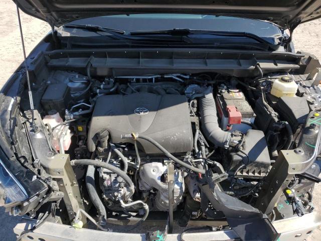 5TDGZRAH8NS557577 - 2022 TOYOTA HIGHLANDER XLE 灰色 照片 12