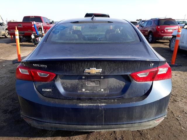 1G1ZE5ST6GF337382 - 2016 CHEVROLET MALIBU LT BLUE photo 6