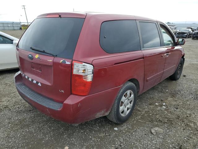 KNDMB233466052251 - 2006 KIA SEDONA EX BURGUNDY photo 3