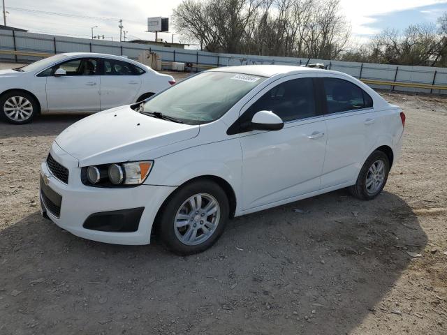 1G1JC5SH1D4250091 - 2013 CHEVROLET SONIC LT WHITE photo 1