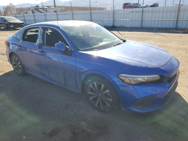 2HGFE1F71PH322157 - 2023 HONDA CIVIC EX BLUE photo 4