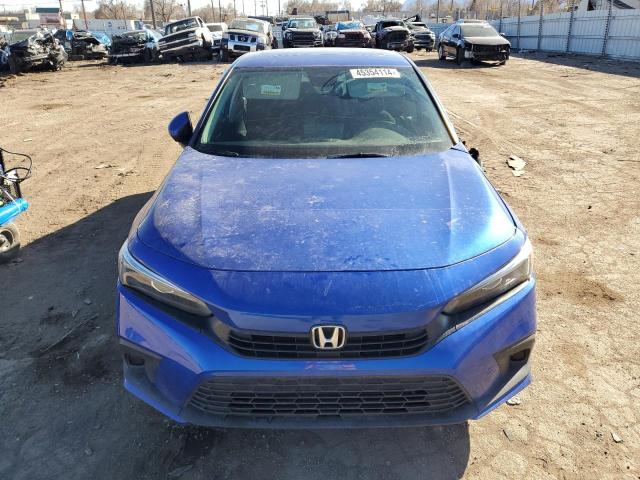 2HGFE1F71PH322157 - 2023 HONDA CIVIC EX BLUE photo 5