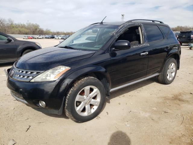 JN8AZ08W16W547095 - 2006 NISSAN MURANO SL BLACK photo 1