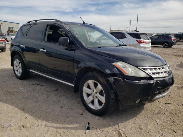 JN8AZ08W16W547095 - 2006 NISSAN MURANO SL BLACK photo 4