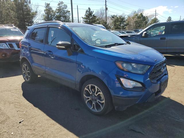 MAJ6S3JL4KC293505 - 2019 FORD ECOSPORT SES BLUE photo 4