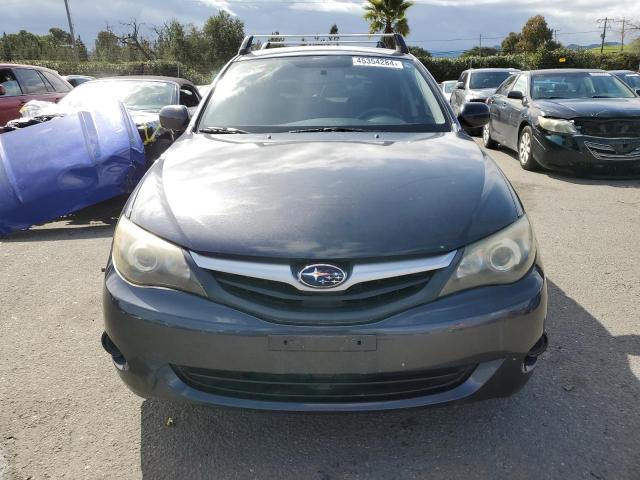 JF1GH6A66AH828687 - 2010 SUBARU IMPREZA 2.5I GRAY photo 5