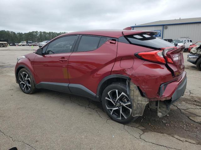 NMTKHMBX3JR059107 - 2018 TOYOTA C-HR XLE RED photo 2