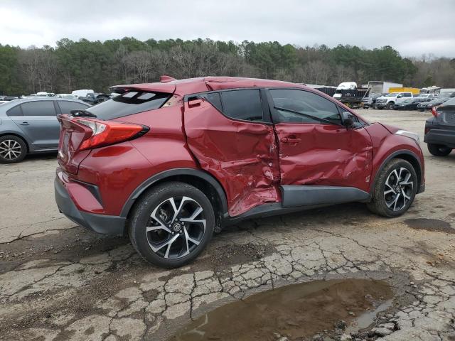 NMTKHMBX3JR059107 - 2018 TOYOTA C-HR XLE RED photo 3