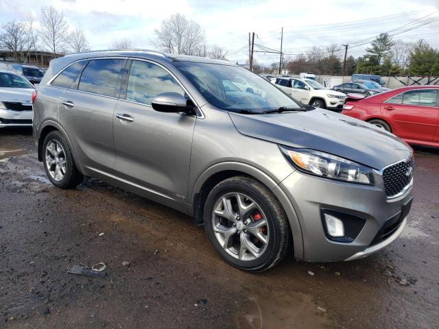 5XYPKDA58GG151649 - 2016 KIA SORENTO SX GRAY photo 4