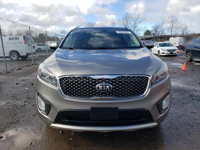 5XYPKDA58GG151649 - 2016 KIA SORENTO SX GRAY photo 5