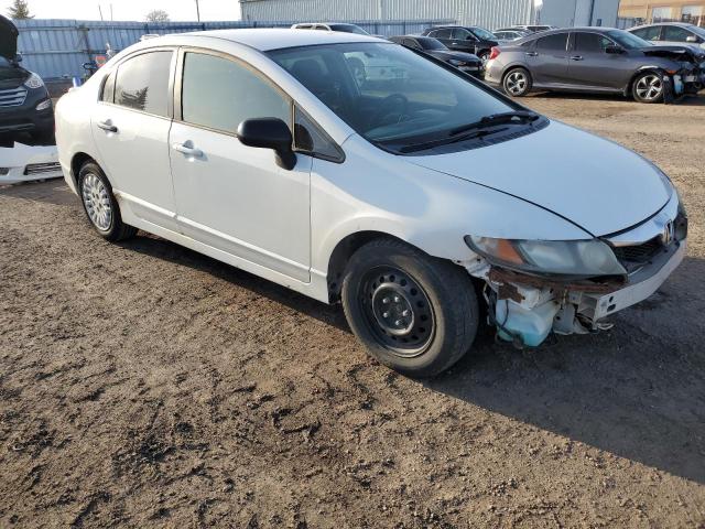 2HGFA16299H025298 - 2009 HONDA CIVIC DX WHITE photo 4