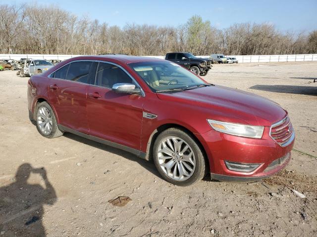 1FAHP2F86DG193586 - 2013 FORD TAURUS LIMITED MAROON photo 4