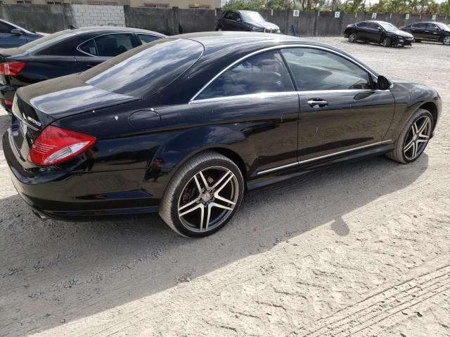 WDDEJ71X68A016433 - 2008 MERCEDES-BENZ CL 550 BLACK photo 3