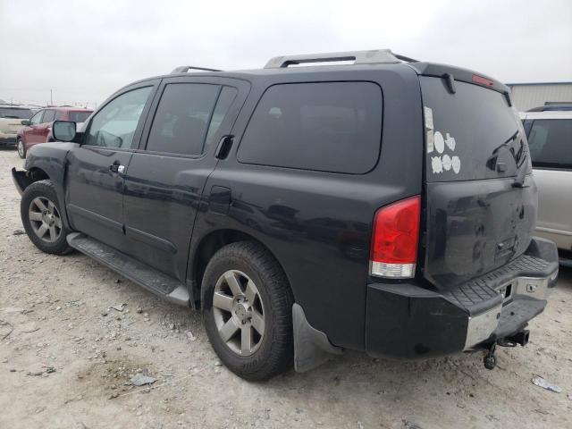 5N1AA08A34N716572 - 2004 NISSAN ARMADA SE BLACK photo 2