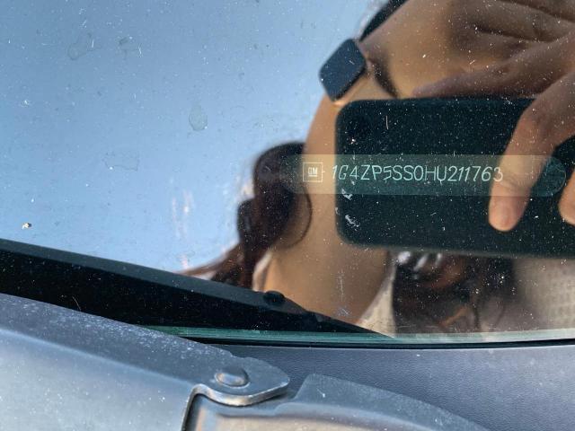 1G4ZP5SS0HU211763 - 2017 BUICK LACROSSE ESSENCE WHITE photo 10