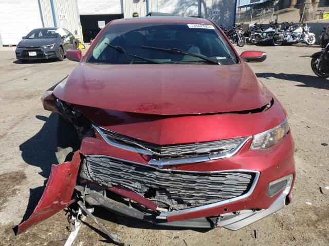 1G1ZD5ST6JF215213 - 2018 CHEVROLET MALIBU LT RED photo 5