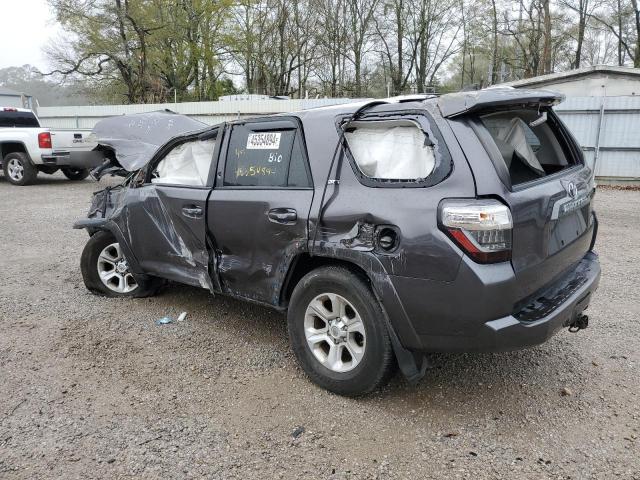 JTEBU5JRXJ5491135 - 2018 TOYOTA 4RUNNER SR5/SR5 PREMIUM GRAY photo 2