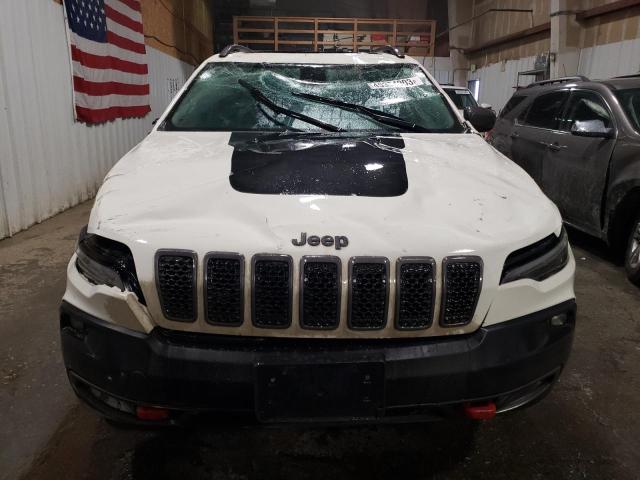 1C4PJMBX7KD126736 - 2019 JEEP CHEROKEE TRAILHAWK WHITE photo 5