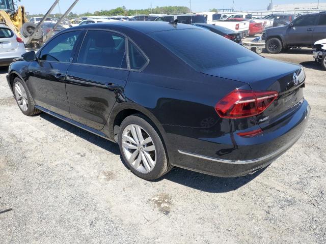 1VWLA7A38KC003299 - 2019 VOLKSWAGEN PASSAT WOLFSBURG BLACK photo 2