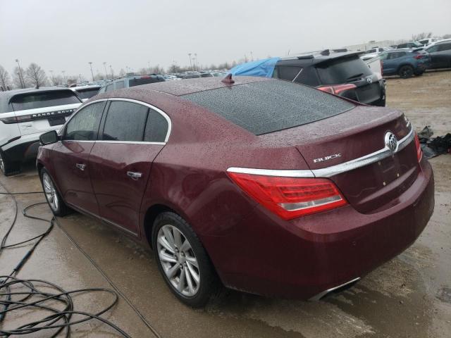 1G4GB5G3XEF281827 - 2014 BUICK LACROSSE BURGUNDY photo 2