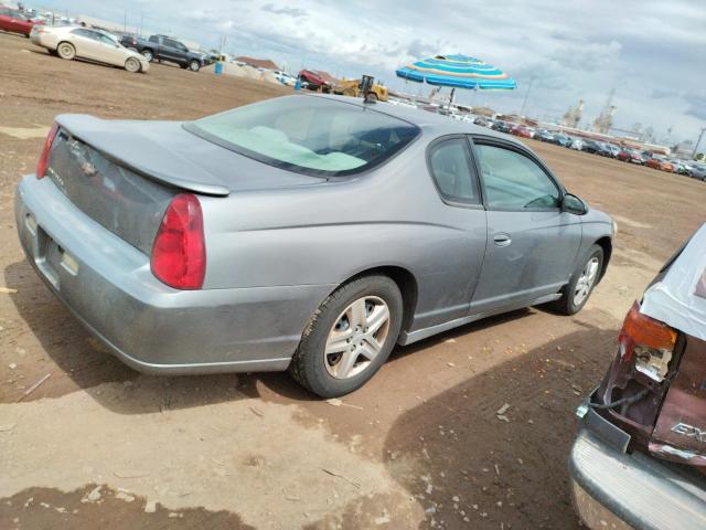 2G1WJ15K769232237 - 2006 CHEVROLET MONTE CARL LS SILVER photo 3