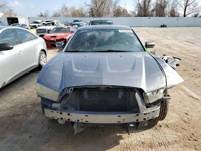 2C3CDXBG3CH185346 - 2012 DODGE CHARGER SE GRAY photo 5