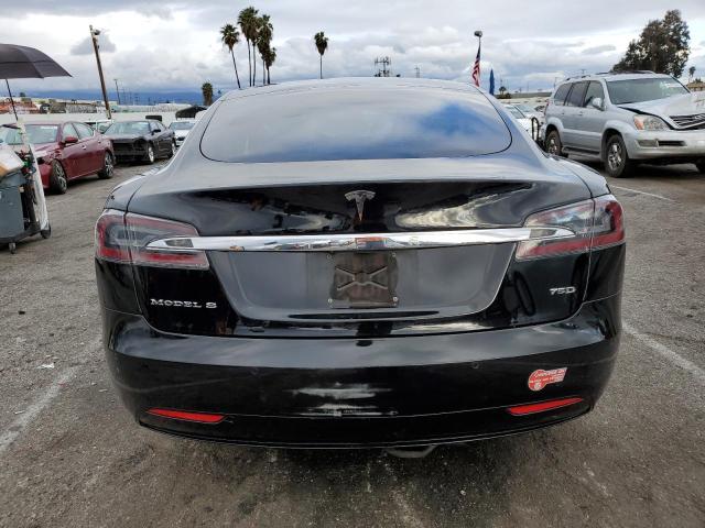 5YJSA1E1XHF202502 - 2017 TESLA MODEL S BLACK photo 6