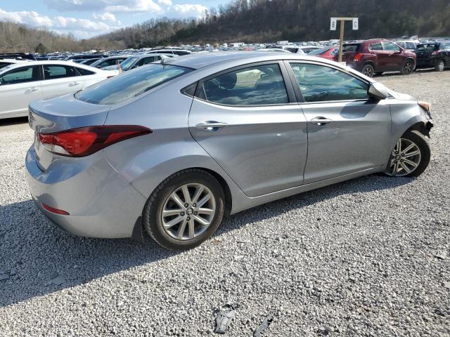 5NPDH4AE5FH606417 - 2015 HYUNDAI ELANTRA SE SILVER photo 3