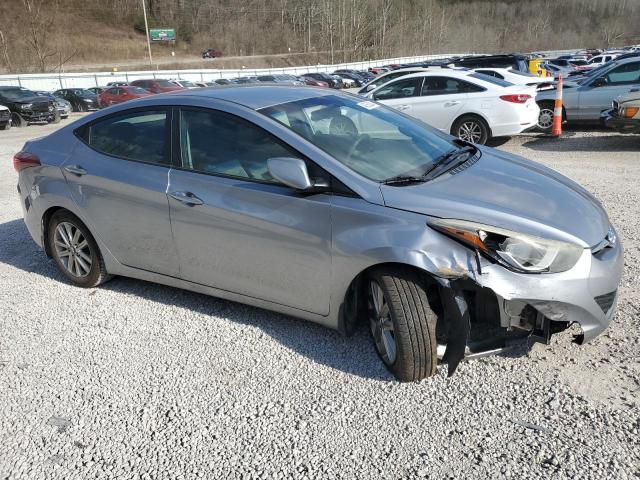 5NPDH4AE5FH606417 - 2015 HYUNDAI ELANTRA SE SILVER photo 4