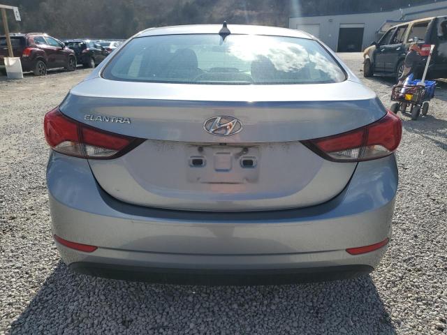 5NPDH4AE5FH606417 - 2015 HYUNDAI ELANTRA SE SILVER photo 6