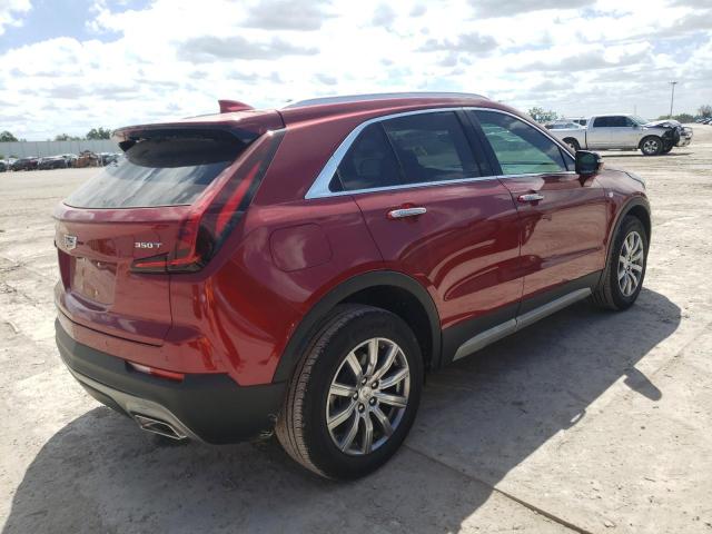 1GYFZCR44NF150652 - 2022 CADILLAC XT4 PREMIUM LUXURY RED photo 3