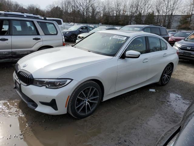 WBA5R7C54KAJ79861 - 2019 BMW 330XI Білий фото 1