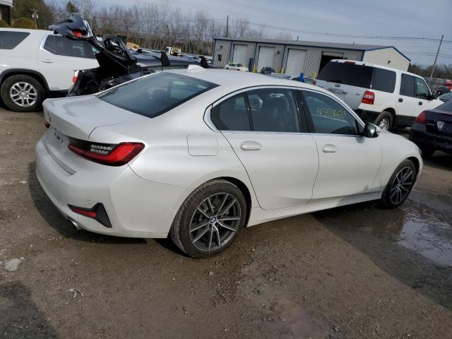 WBA5R7C54KAJ79861 - 2019 BMW 330XI WHITE photo 3