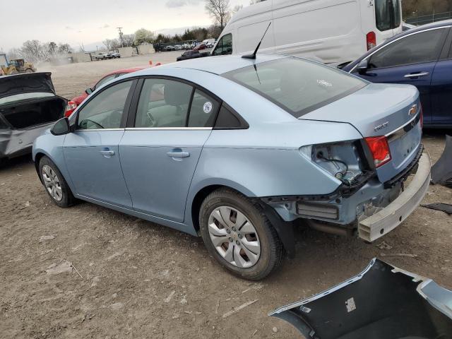 1G1PC5SH2C7317644 - 2012 CHEVROLET CRUZE LS BLUE photo 2