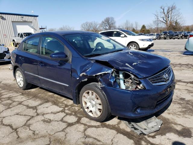 3N1AB6AP7CL688067 - 2012 NISSAN SENTRA 2.0 BLUE photo 4