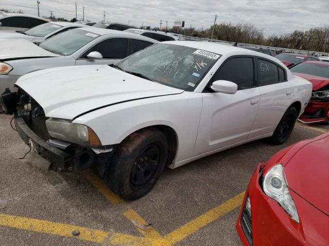 2C3CDXAG3CH146368 - 2012 DODGE CHARGER POLICE WHITE photo 1