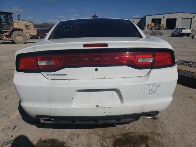 2C3CDXAG3CH146368 - 2012 DODGE CHARGER POLICE WHITE photo 6