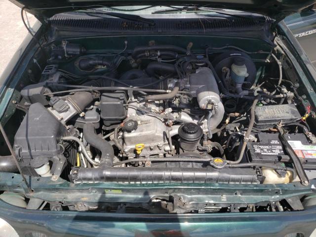 5TEGM92NX4Z324840 - 2004 TOYOTA TACOMA DOUBLE CAB PRERUNNER GREEN photo 11