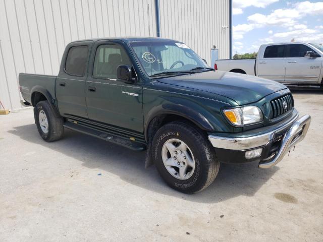 5TEGM92NX4Z324840 - 2004 TOYOTA TACOMA DOUBLE CAB PRERUNNER GREEN photo 4