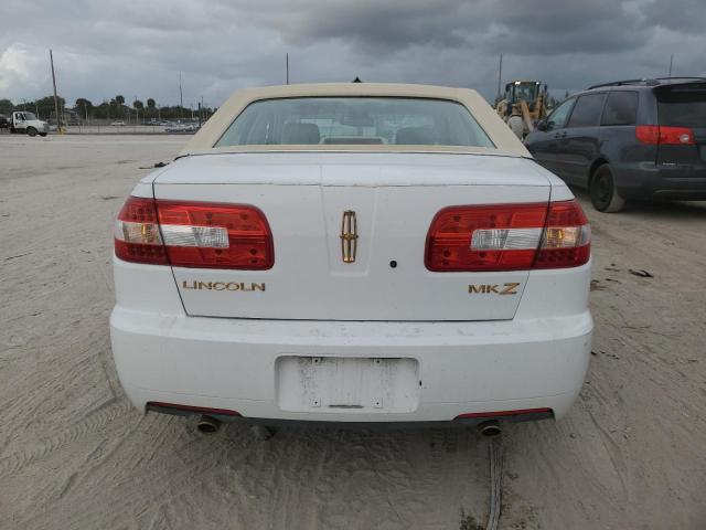 3LNHM26T77R649417 - 2007 LINCOLN MKZ WHITE photo 6