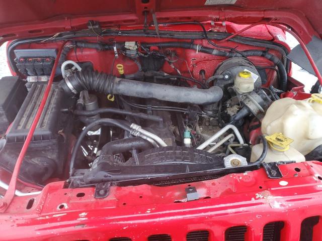 1J4FA49S76P788482 - 2006 JEEP WRANGLER / SPORT RED photo 11